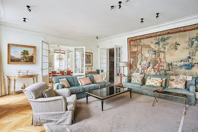 Plan de l'établissement Appartement louer rue du Vieux Colombier, Paris 6me