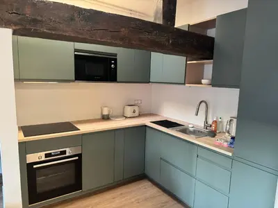 Cuisine ou kitchenette dans l'établissement 70 m2, Renovated, Perfect Location in central Paris