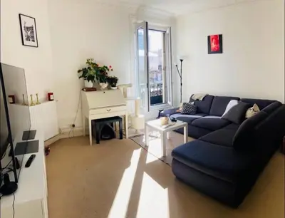 Coin salon dans l'établissement Parigi - Paris Easy Stay Entire apartment
