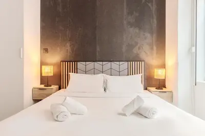 Un ou plusieurs lits dans un hébergement de l'établissement Beautiful Cozy Studio 2P - Paris 12th