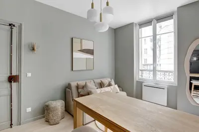 Plan de l'établissement Charmant appartement 1BR - Village Batignolles