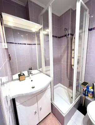 Salle de bains dans l'établissement Cozy apartment Paris 18th