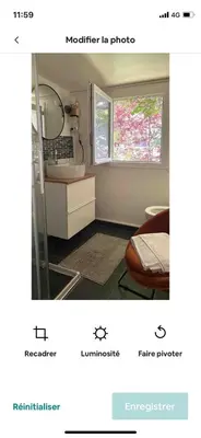 Cuisine ou kitchenette dans l'établissement Parisian little house-studio