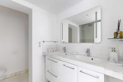 Salle de bains dans l'établissement Paris 16e Prestige & Charme