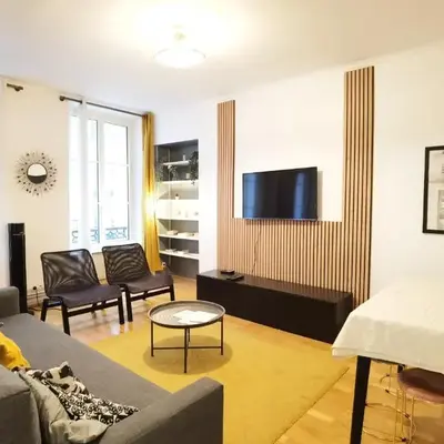 Calm apt 60m2 near Notre-Dame and Seine 2bdrs N4-4b