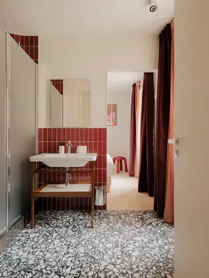 Un ou plusieurs lits dans un hébergement de l'établissement Edgar Suites - Lemercier