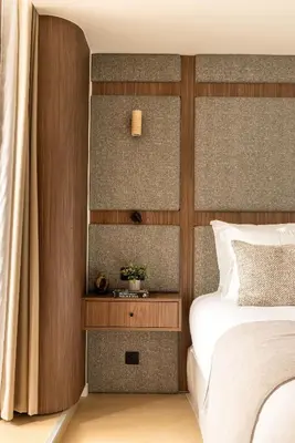 Un ou plusieurs lits dans un hébergement de l'établissement Magnificent apartment -2BR-6P- Musée du Louvre