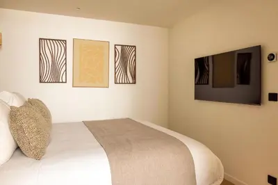 Télévision ou salle de divertissement dans l'établissement Magnificent apartment -2BR-6P- Musée du Louvre