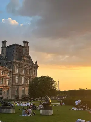 Jardin de l'établissement Beautiful Flat by Louvre & Tuileries