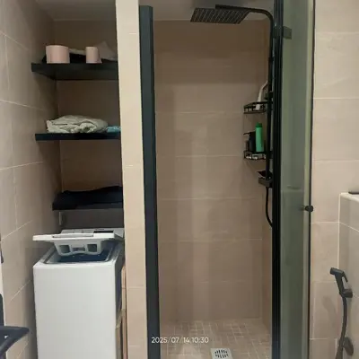 Salle de bains dans l'établissement Location Studio