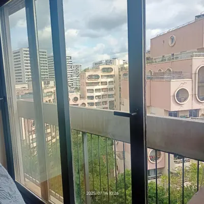 Balcon ou terrasse dans l'établissement Location Studio