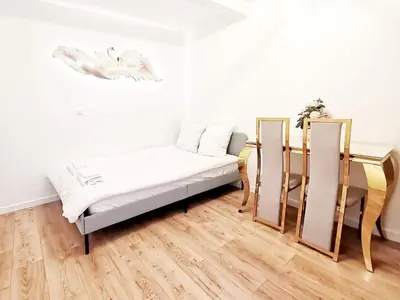 Un ou plusieurs lits dans un hébergement de l'établissement 2-bedroom lovely flat close to Eiffel Tower