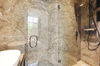 Salle de bains dans l'établissement NoChichi Collections - Saint-Sulpice
