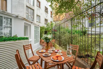 Balcon ou terrasse dans l'établissement Lavie Maison Terrace and AC