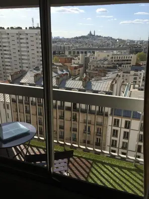 Balcon ou terrasse dans l'établissement Paris, belle vue, balcons