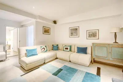 Coin salon dans l'établissement Maison Hortense