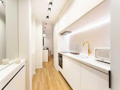 Cuisine ou kitchenette dans l'établissement Magnificent apartment - 2BR 4P - bourse