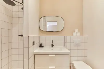 Salle de bains dans l'établissement Charming Studio Auteuil District