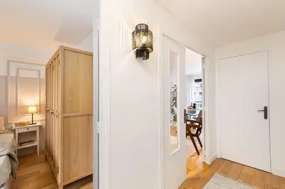 Plan de l'établissement Castel - 1 chambre à Auteuil