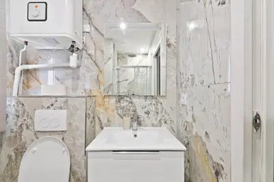Salle de bains dans l'établissement 1 Bedroom Apartment - 6P - Le Marais With NetFlix