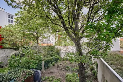 Jardin de l'établissement Davia - 2 chambres à Salpêtrière
