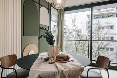 Plan de l'établissement Bornova - 2 chambres et balcon à Tour Eiffel