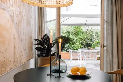 Plan de l'établissement Lisas - 1 chambre et terrasse à Halles