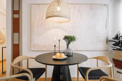 Plan de l'établissement Lisas - 1 chambre et terrasse à Halles