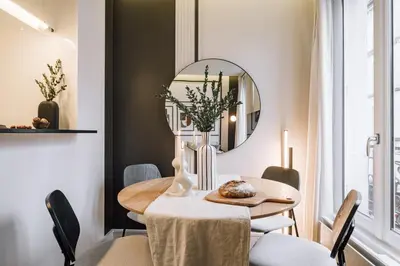Coin salon dans l'établissement Tepe - 1 chambre à Saint-Ambroise