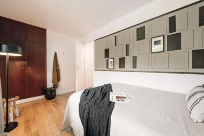 Un ou plusieurs lits dans un hébergement de l'établissement Cristalinas - 2 chambres à Charonne (11 Arr.)