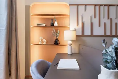 Coin salon dans l'établissement Kavak - 2 chambres à Jardin des Plantes