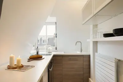 Cuisine ou kitchenette dans l'établissement Avellana - 1 chambre à Neuilly-Sur-Seine