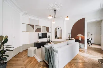 Télévision ou salle de divertissement dans l'établissement Saray - 1 chambre à Invalides