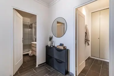 Salle de bains dans l'établissement Auvers - 1 chambre à Javel
