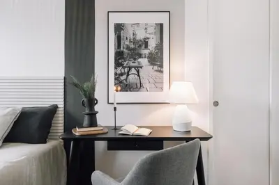 Coin salon dans l'établissement Mimi - 1 chambre à La Motte-Picquet-Grenelle