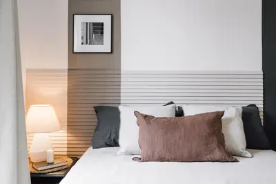 Un ou plusieurs lits dans un hébergement de l'établissement Mimi - 1 chambre à La Motte-Picquet-Grenelle