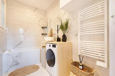 Salle de bains dans l'établissement Erill - Studio à Montparnasse