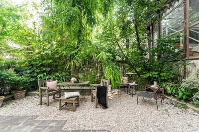 Jardin de l'établissement Kenzo - 3 chambres et terrasse à Montmartre