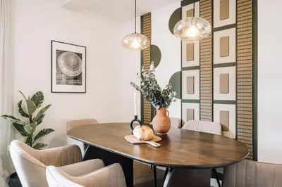 Coin salon dans l'établissement Aksu - 3 chambres et balcon à Beaugrenelle