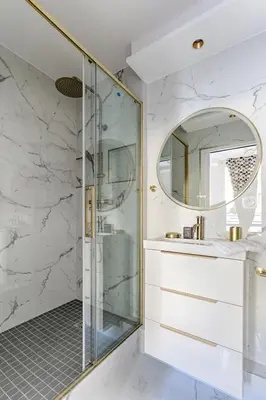 Salle de bains dans l'établissement Appartement de Charme proche de la Tour Eiffel