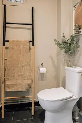 Salle de bains dans l'établissement Tejo - 1 chambre à Montorgueil