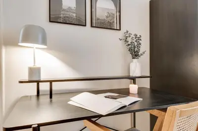 Plan de l'établissement Maratea - 2 chambres à Saint-Lambert