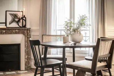 Plan de l'établissement Turlure - 1 chambre à Montmartre