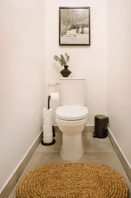 Salle de bains dans l'établissement Nuria - Studio et balcon à Auteuil
