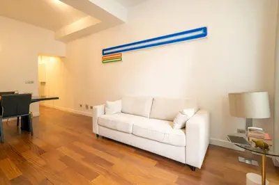 Coin salon dans l'établissement Appartement Richer - Welkeys