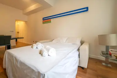 Un ou plusieurs lits dans un hébergement de l'établissement Appartement Richer - Welkeys