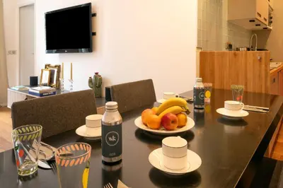 Télévision ou salle de divertissement dans l'établissement Appartement Richer - Welkeys