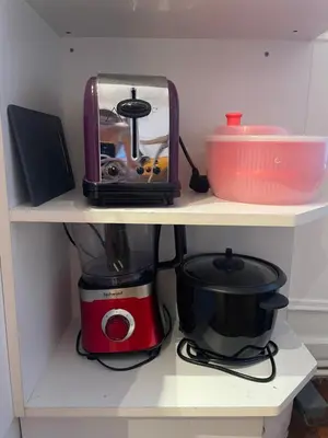 Cuisine ou kitchenette dans l'établissement Love Montmartre