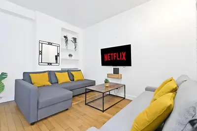 Plan de l'établissement Near Eiffel Tower Luxurious 1 Bedroom Apartment with Free Netflix