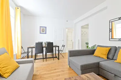 Plan de l'établissement Near Eiffel Tower Luxurious 1 Bedroom Apartment with Free Netflix